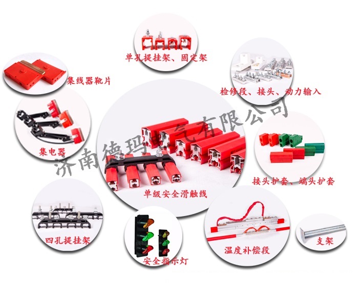 安全滑觸線免費(fèi)配件及收費(fèi)配件有那些？又如何配置？